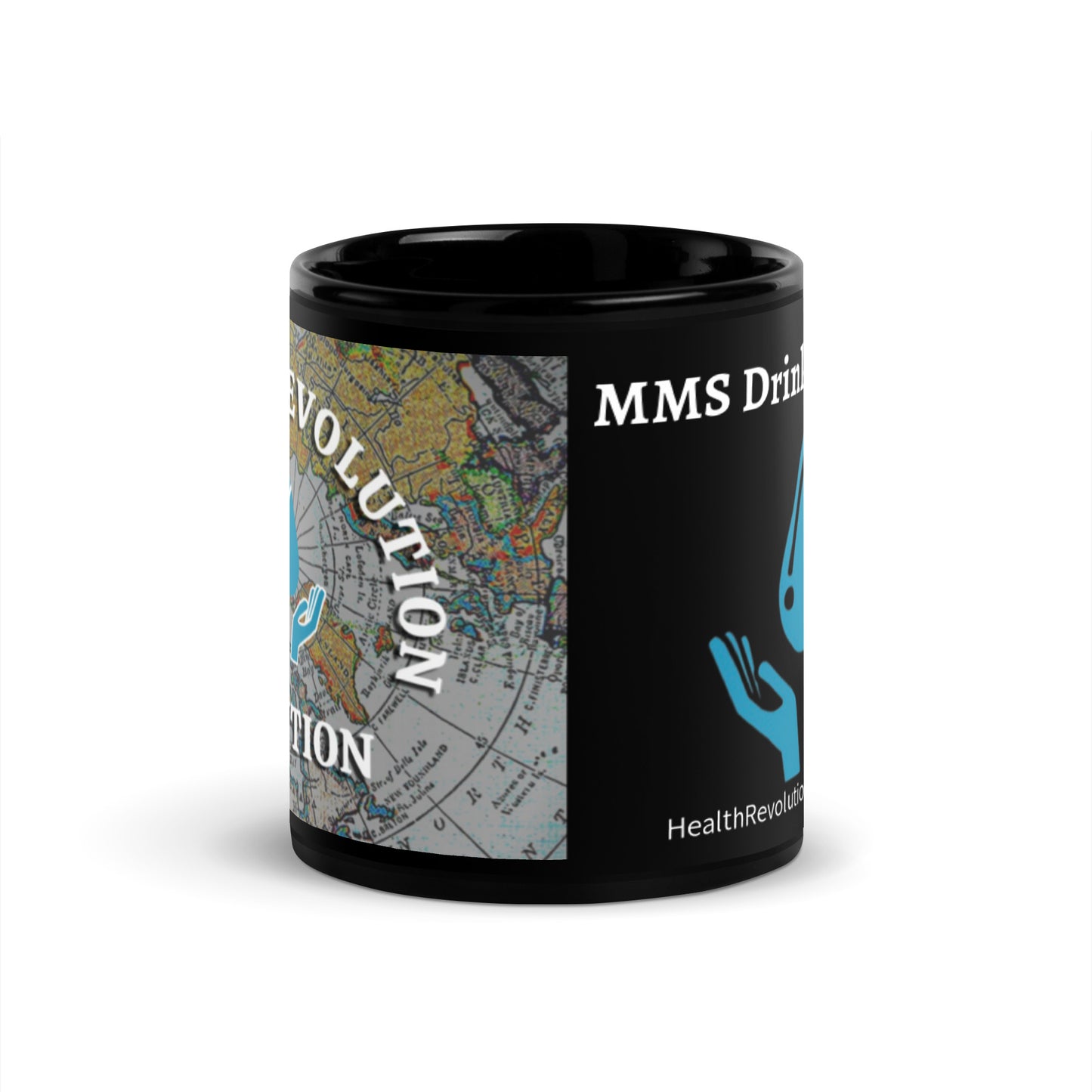 “MMS Drinking Buddy” Black Glossy Mug (11oz & 15oz)