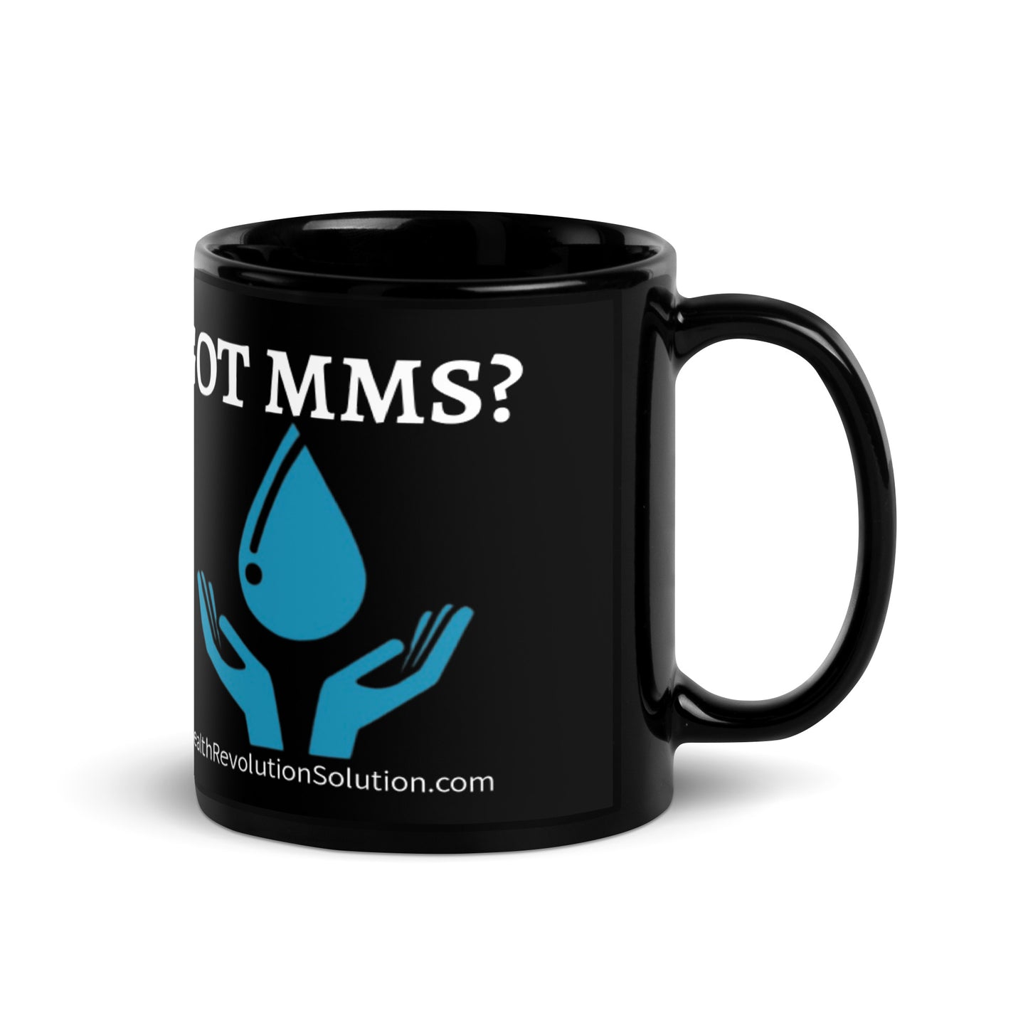 “GOT MMS?” Black Glossy Mug (11oz & 15oz)