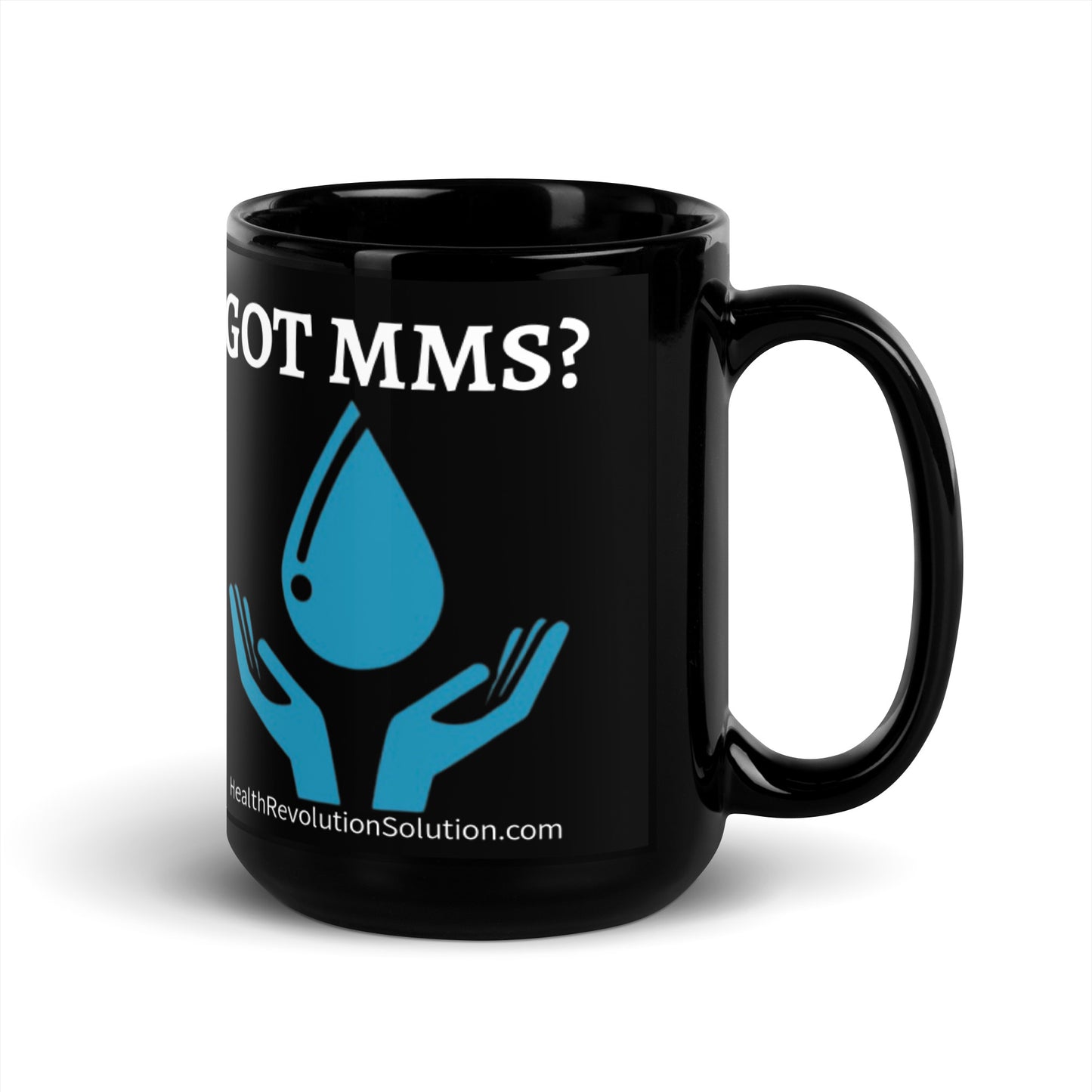 “GOT MMS?” Black Glossy Mug (11oz & 15oz)