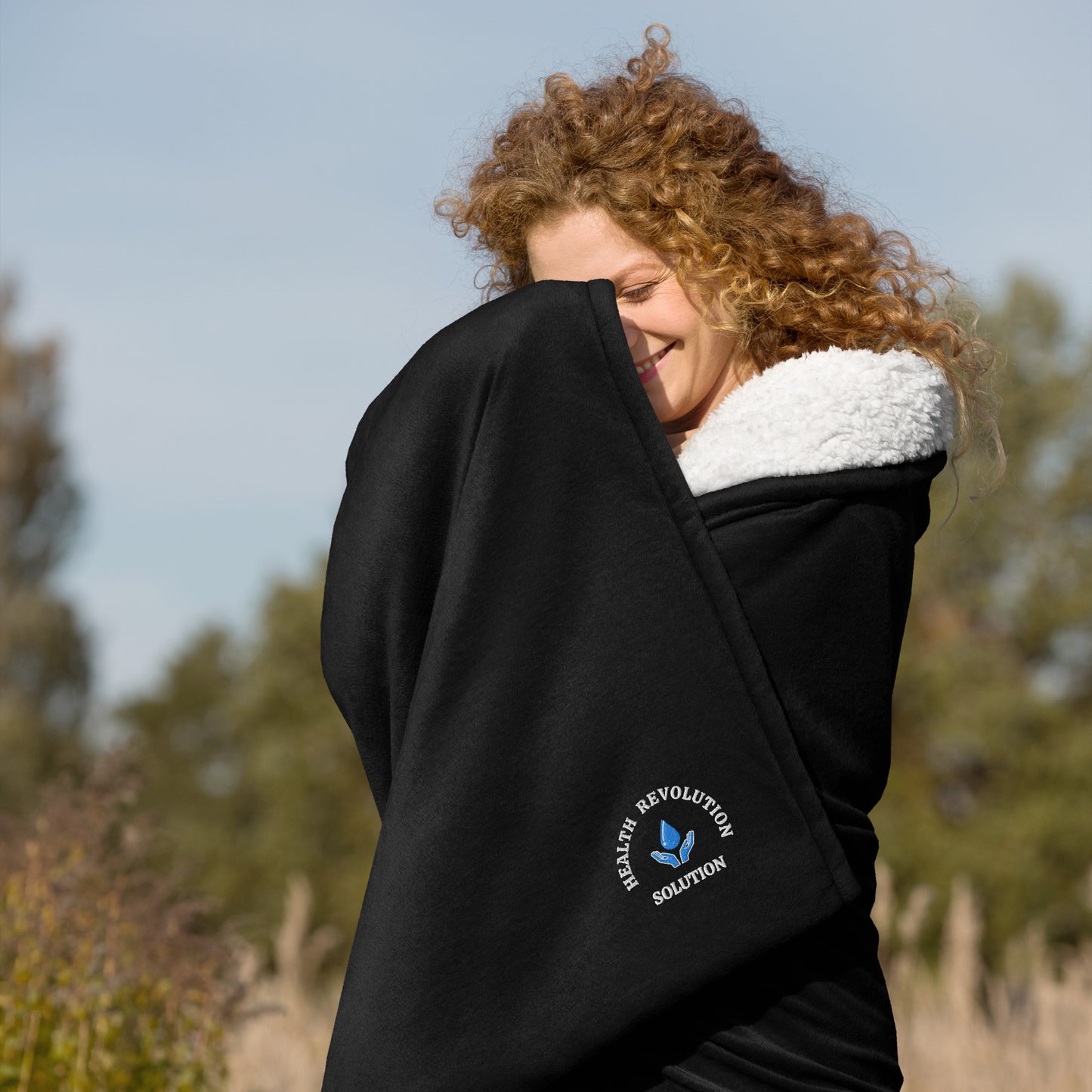 Health Revolution Sherpa Blanket
