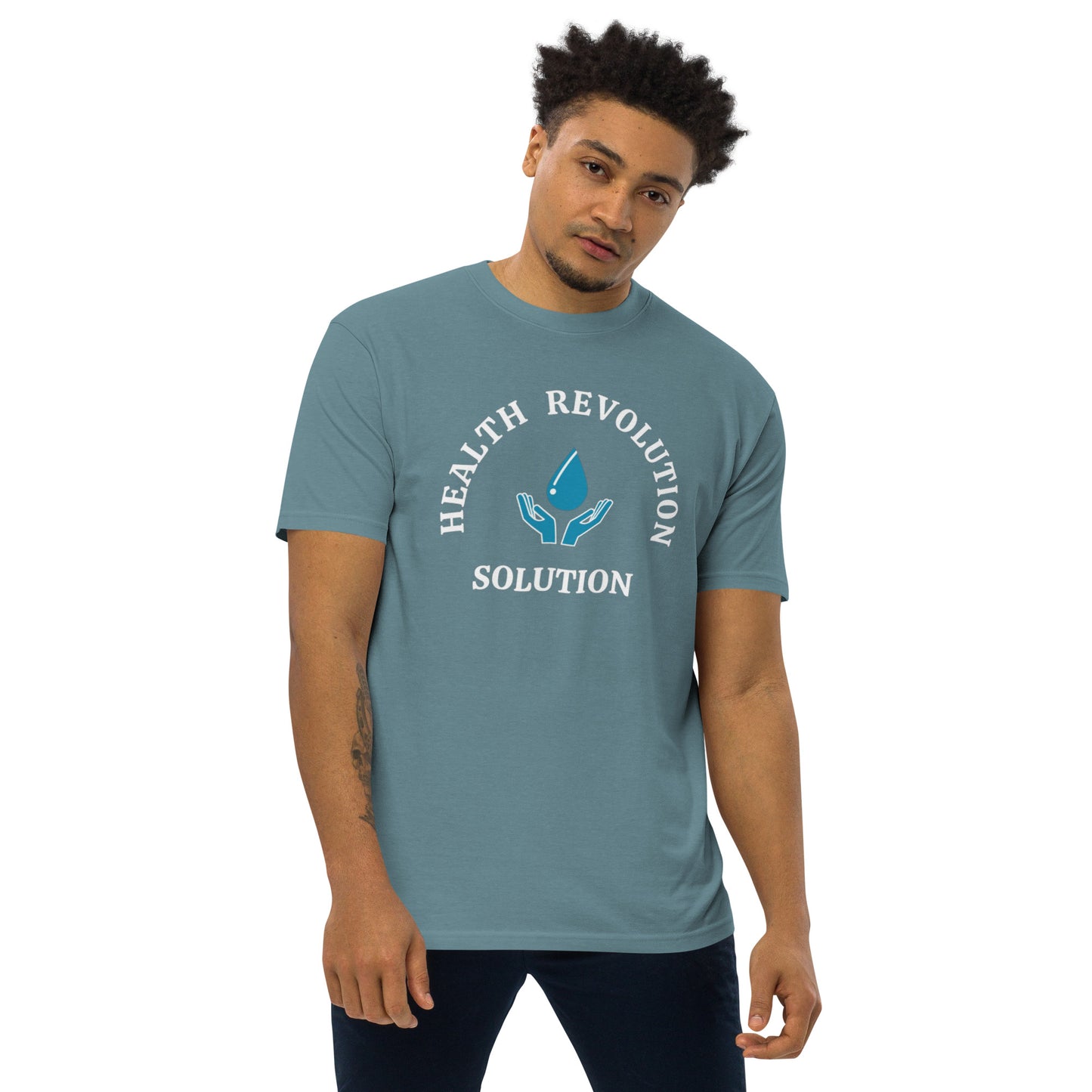 Branded Men’s Premium Heavyweight Tee