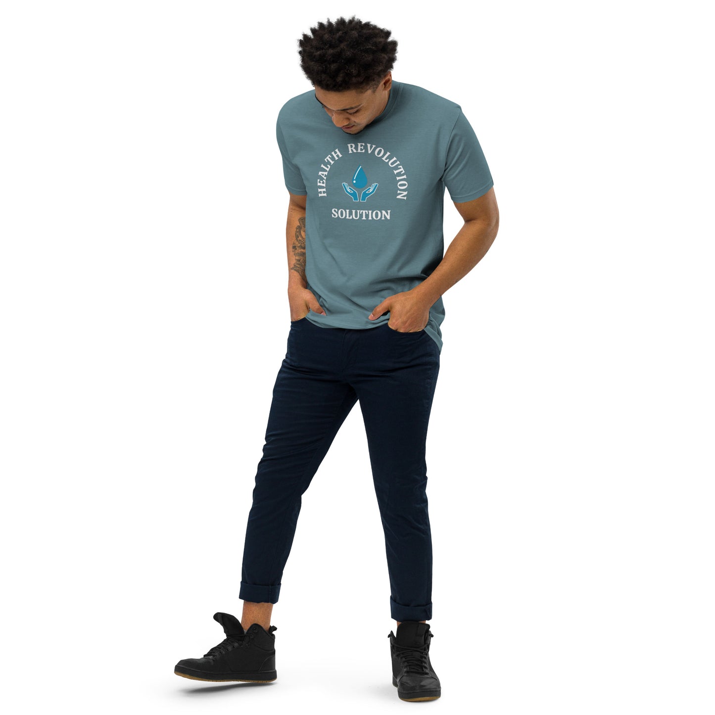 Branded Men’s Premium Heavyweight Tee