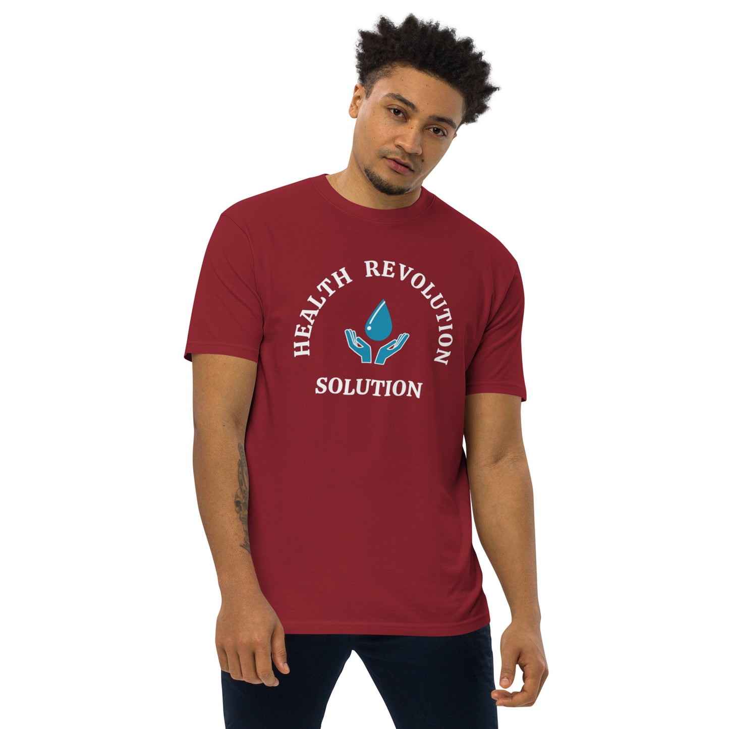 Branded Men’s Premium Heavyweight Tee