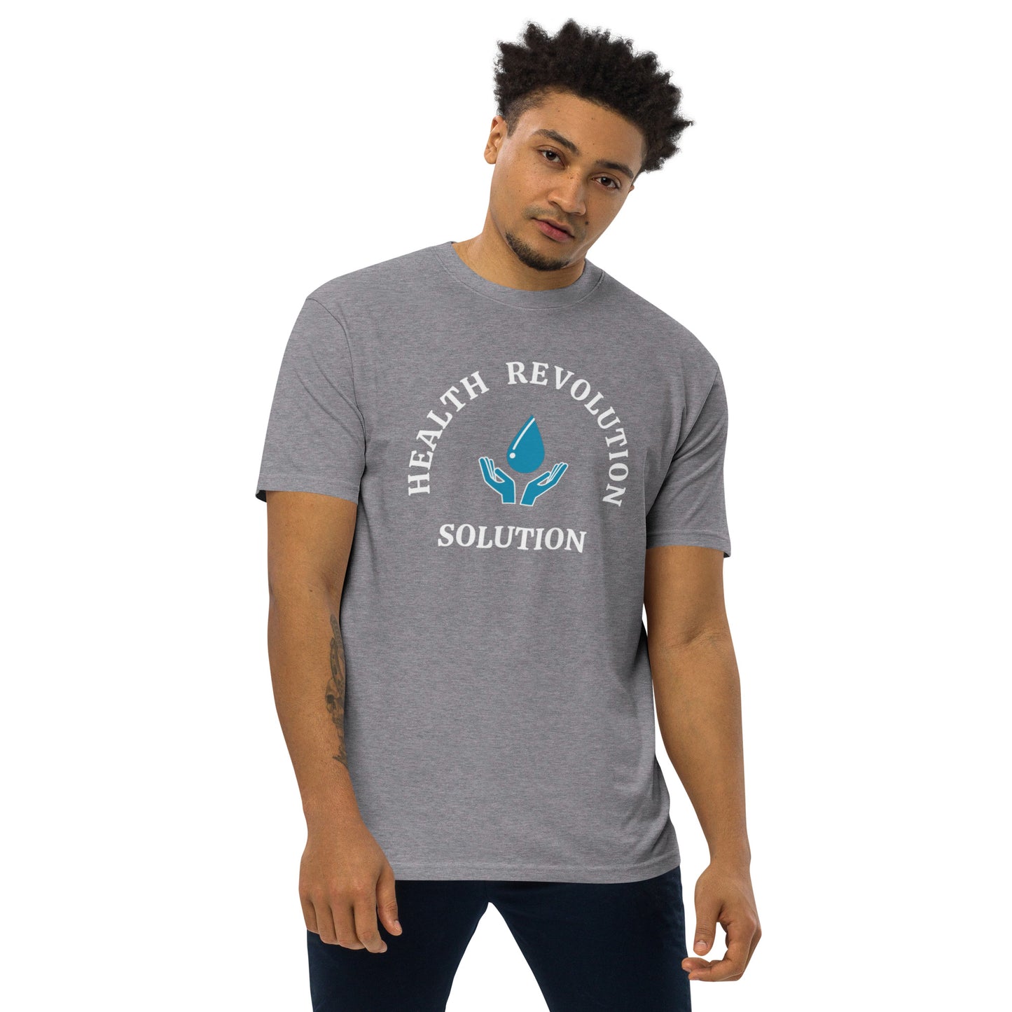 Branded Men’s Premium Heavyweight Tee