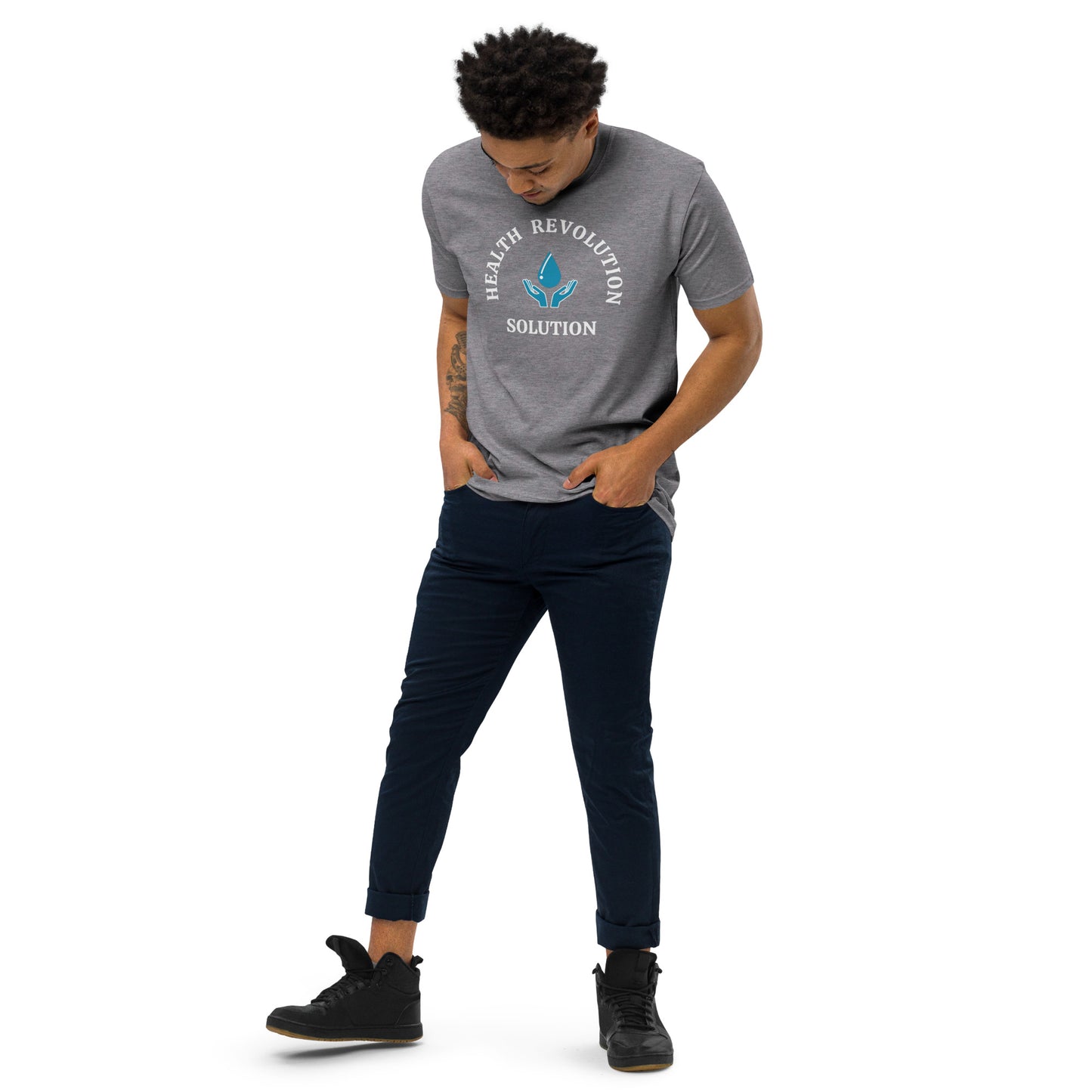 Branded Men’s Premium Heavyweight Tee