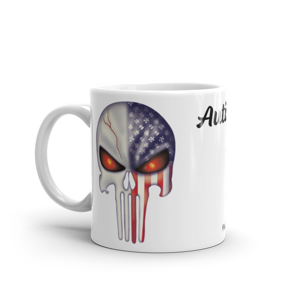 “Autism Warriors, Fighting For My Children” White (11oz & 15oz)