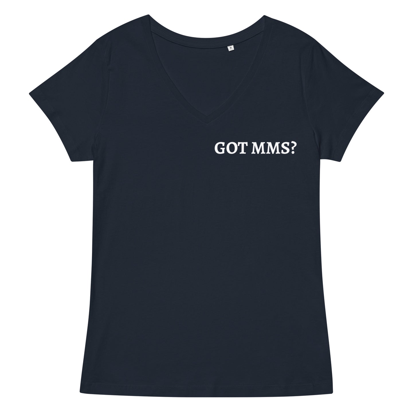 “GOT MMS?” Women’s Fitted V-Neck