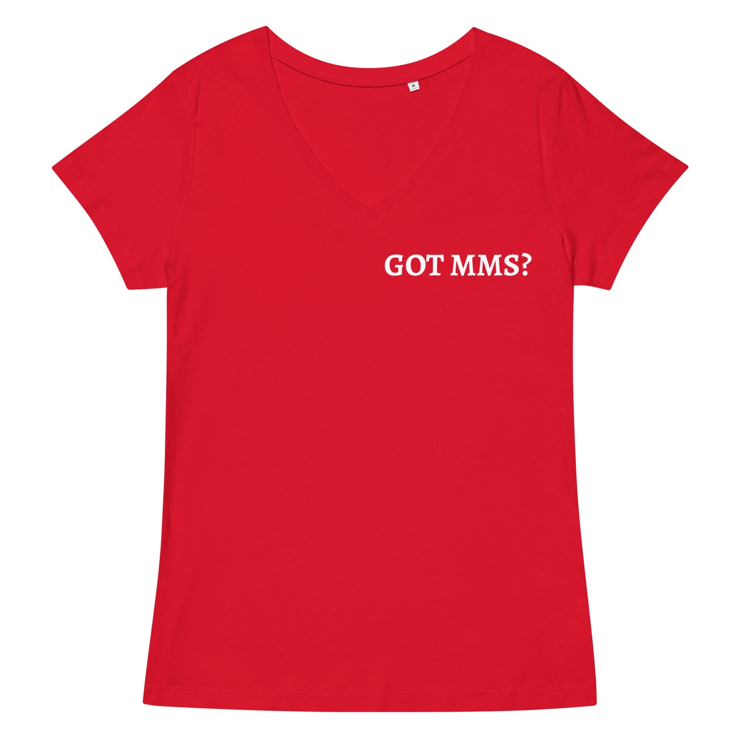 “GOT MMS?” Women’s Fitted V-Neck
