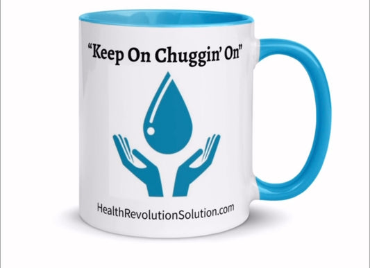 “Keep On Chuggin’ On!” Ceramic Coffee Mug (11 oz)