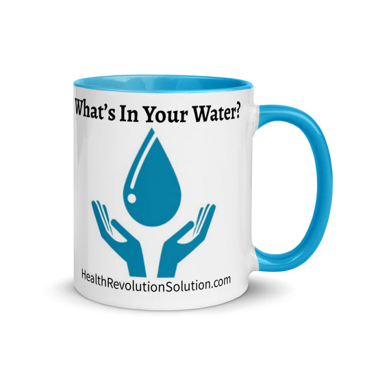 "What's In Your Water?" Ceramic Coffee Mug (11 oz)